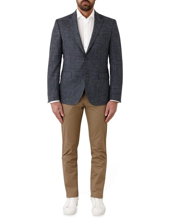 Hawthorn Modern Fit Sports Jacket in Navy image 5