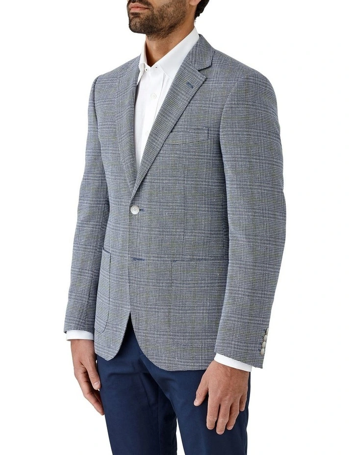 Beaumaris Modern Fit Jacket in Blue image 3