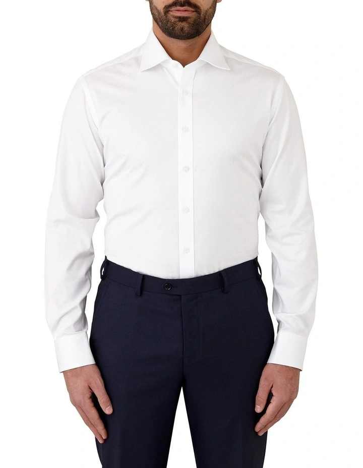Bentleigh Modern Fit Shirt in White image 1