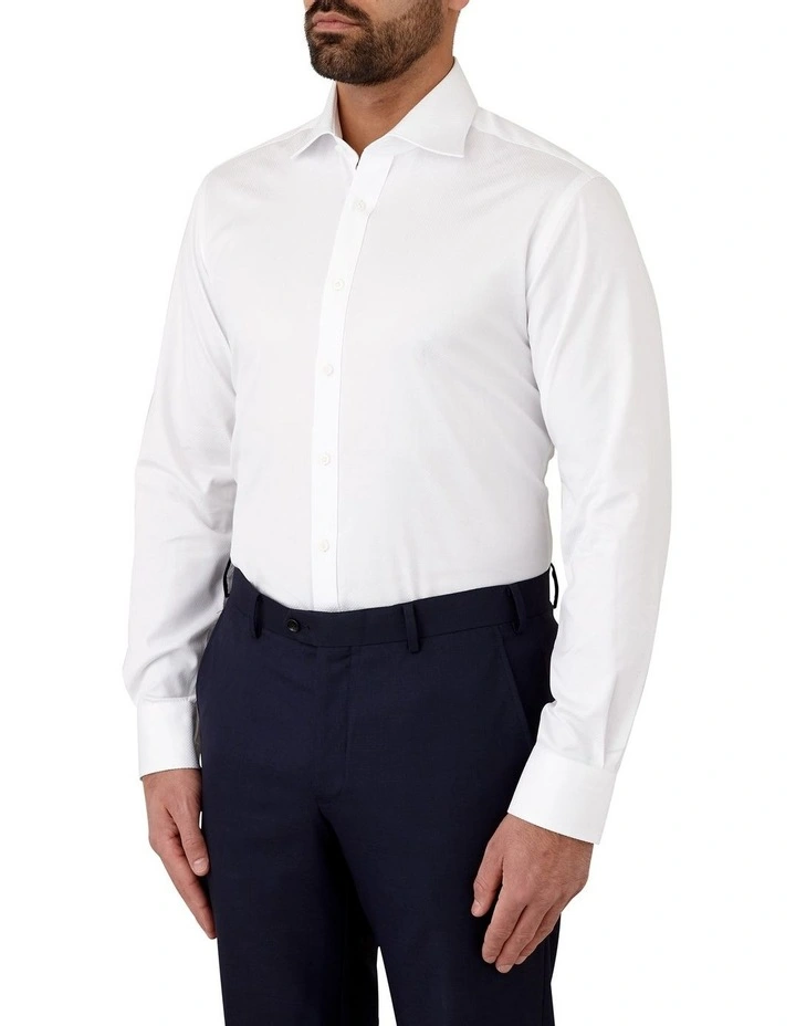 Bentleigh Modern Fit Shirt in White image 3