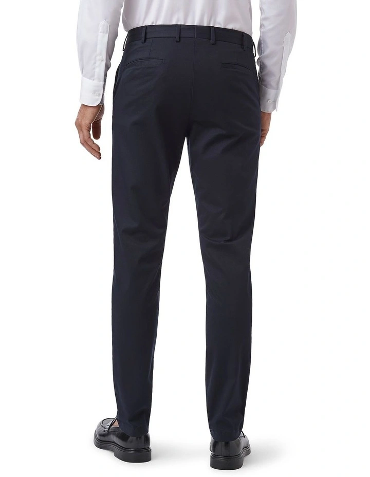Gerrard Tailored Fit Chino In Dark Navy image 2