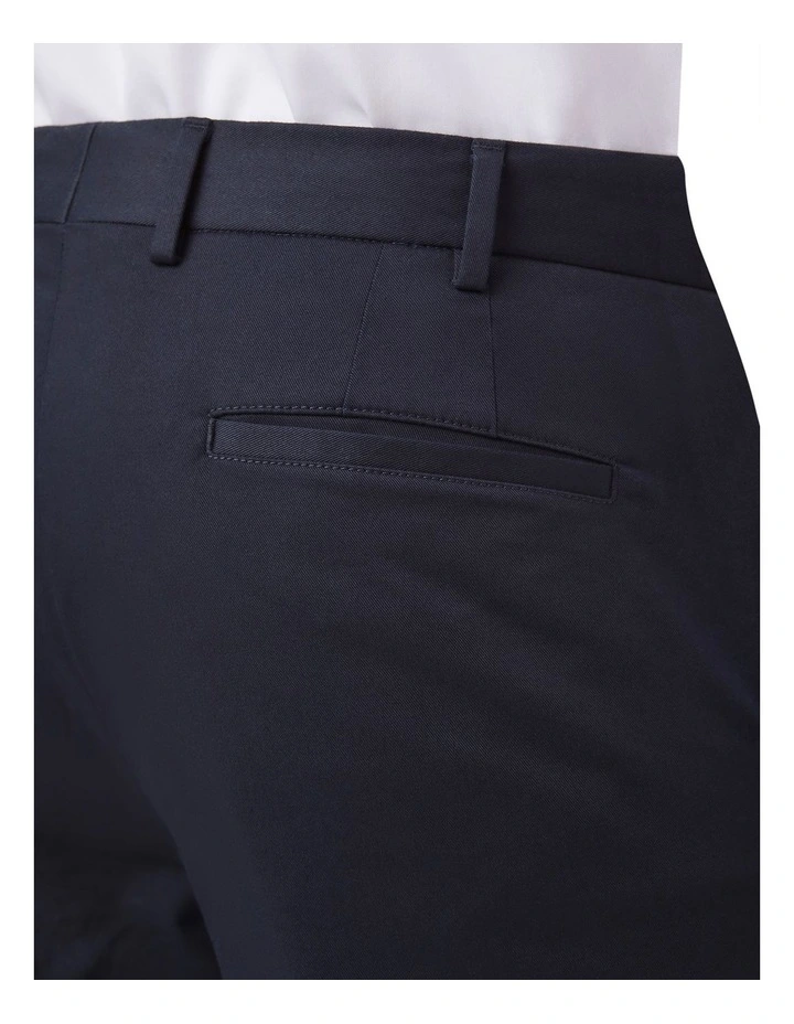 Gerrard Tailored Fit Chino In Dark Navy image 4