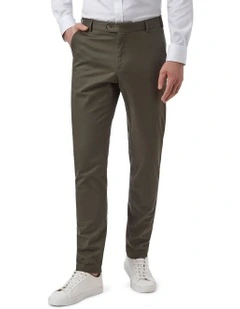 Gerrard Tailored Fit Chino In Green