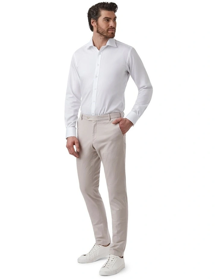 Gerrard Tailored Fit Chino In Stone image 3