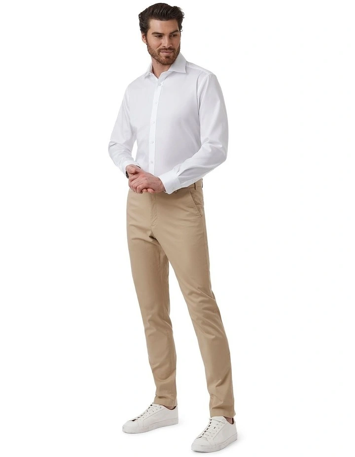 Gerrard Tailored Fit Chino In Sand image 3