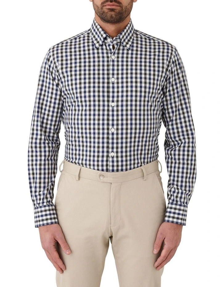 Merricks Modern Fit Shirt in Green image 1