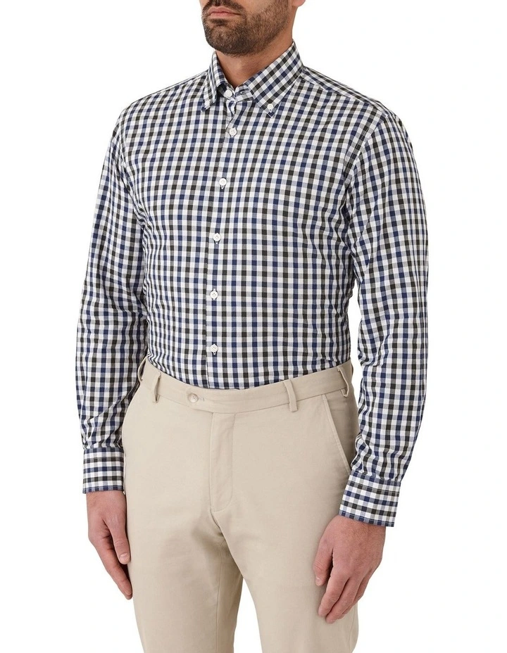 Merricks Modern Fit Shirt in Green image 3