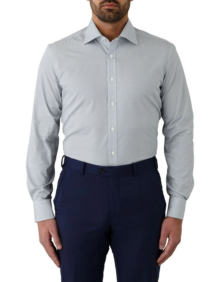 Carlton Modern Fit Shirt in Steel image 1