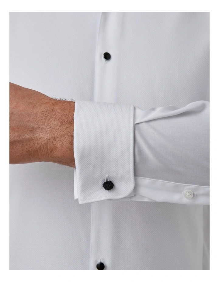 Essex Modern Fit Tuexdo Shirt in White image 2