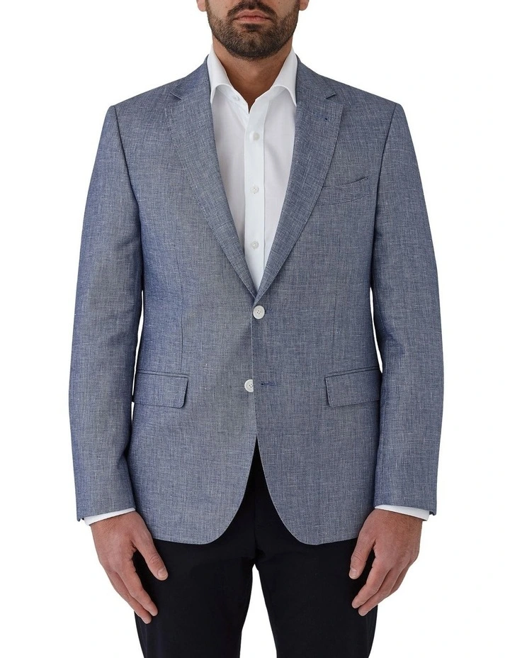 Hawthorn Modern Fit Sports Jacket in Blue image 1