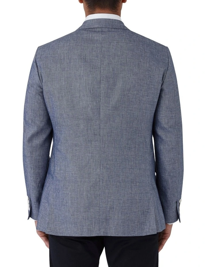 Hawthorn Modern Fit Sports Jacket in Blue image 2