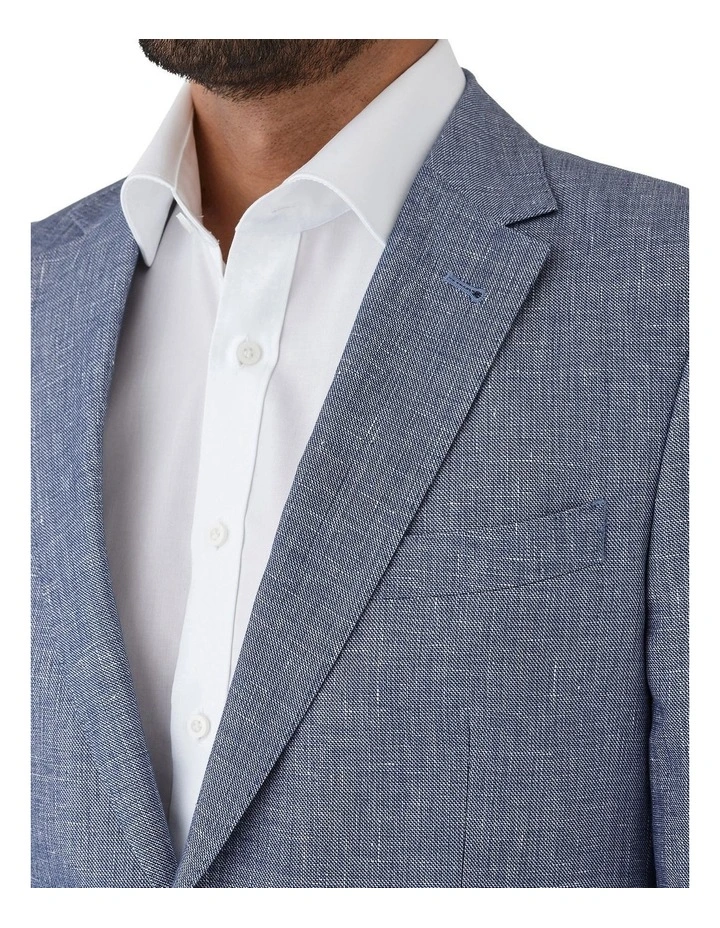 Hawthorn Modern Fit Sports Jacket in Blue image 4