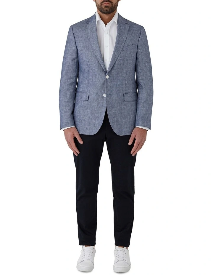 Hawthorn Modern Fit Sports Jacket in Blue image 5