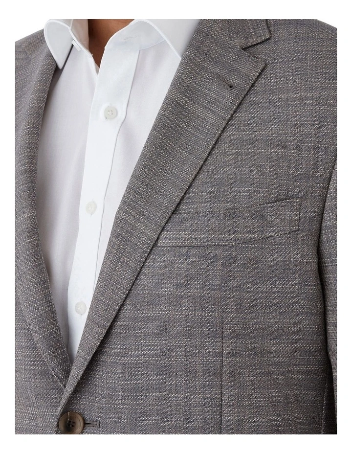 Beaumaris Modern Fit Sports Jacket in Taupe image 4