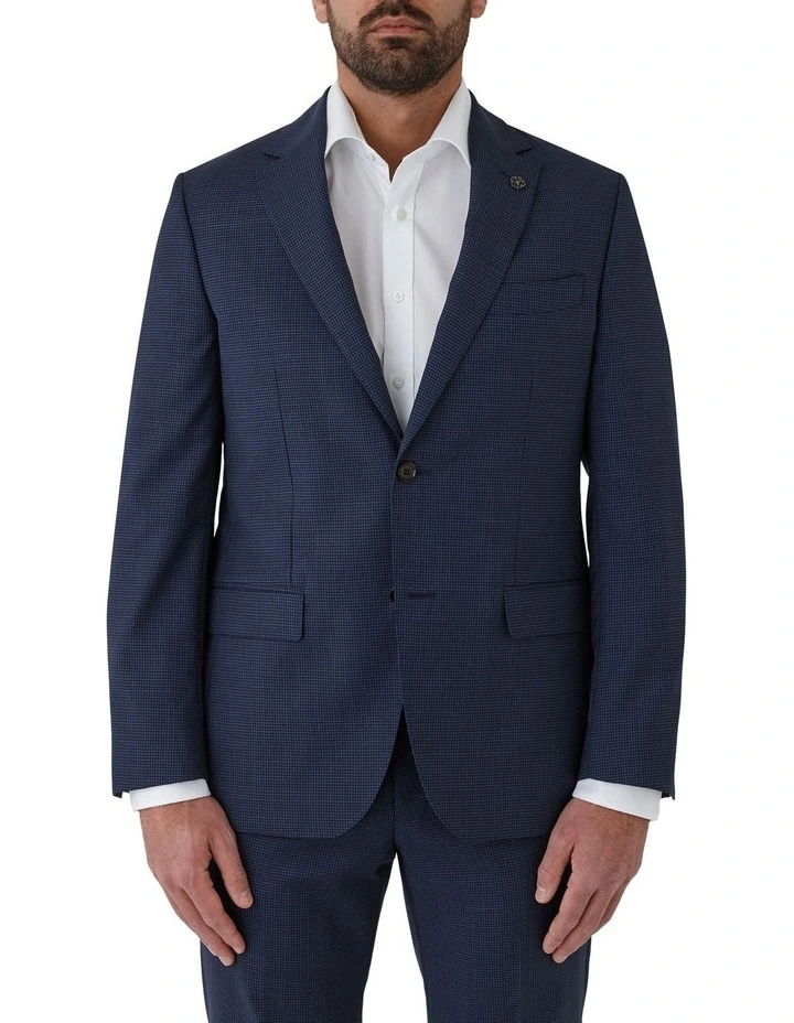 Morse Modern Fit Jacket In Navy image 1