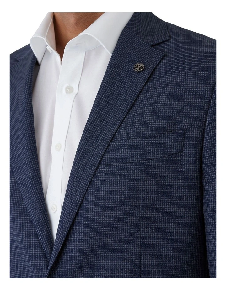 Morse Modern Fit Jacket In Navy image 4