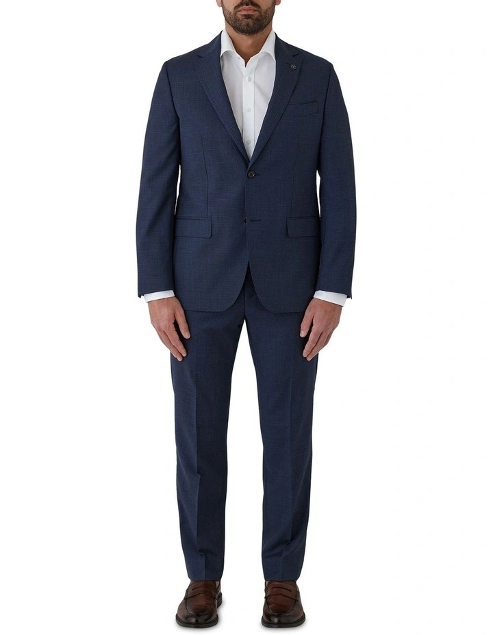 Morse Modern Fit Jacket In Navy image 5