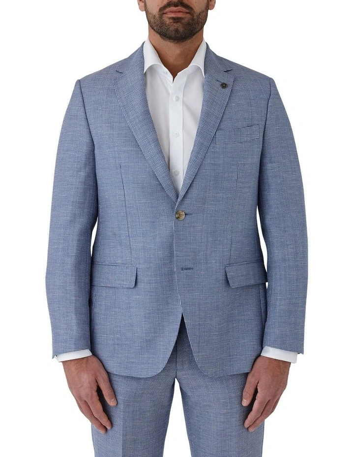 Morse Modern Fit Jacket in Blue image 1