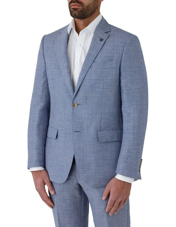 Morse Modern Fit Jacket in Blue image 3
