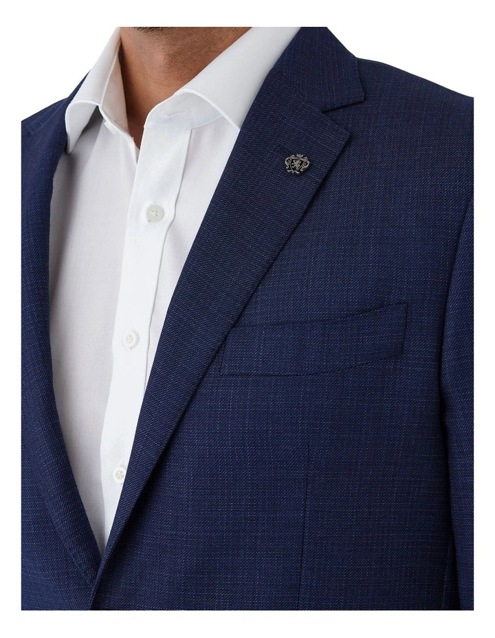 Morse Modern Fit Jacket in Navy image 4