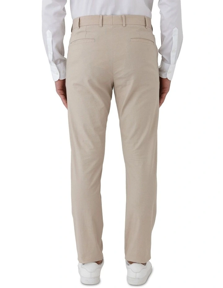 Gerrard Modern Fit Trouser in Beige image 2