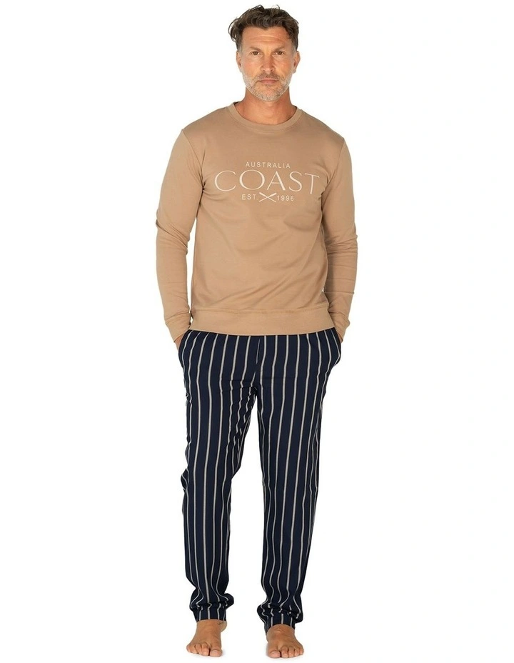 Melbourne Winter Pyjamas in Mocha image 1