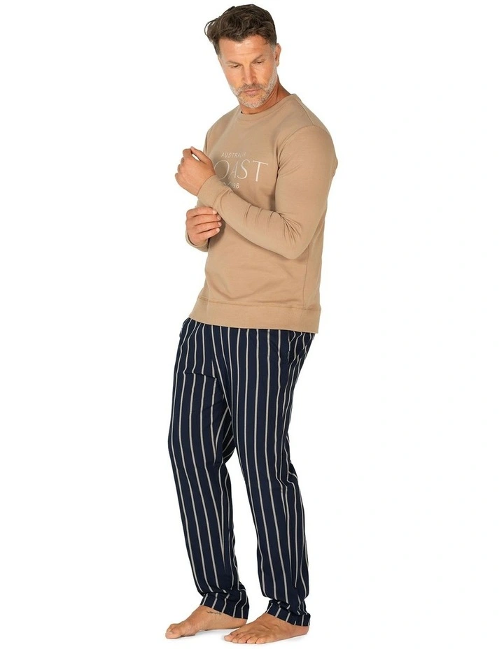 Melbourne Winter Pyjamas in Mocha image 3