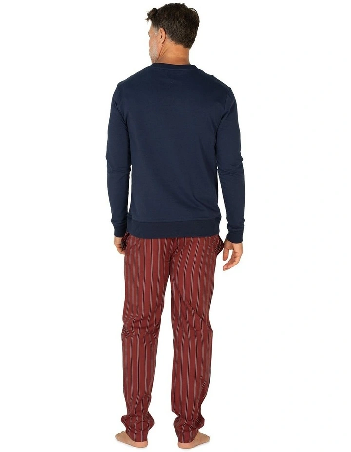 Perth Winter Pyjama in Navy image 2