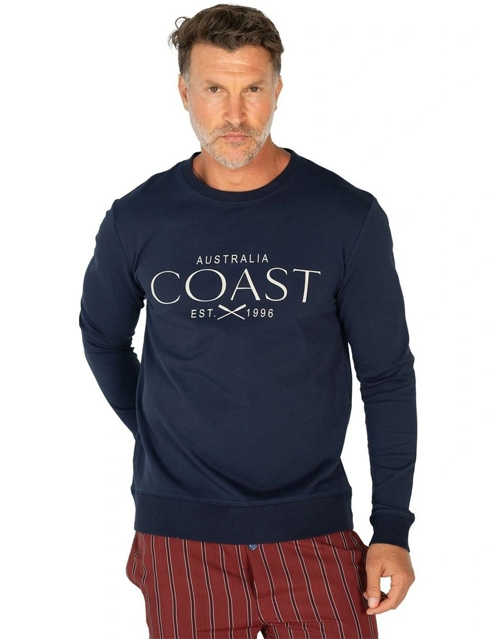 Perth Winter Pyjama in Navy image 4