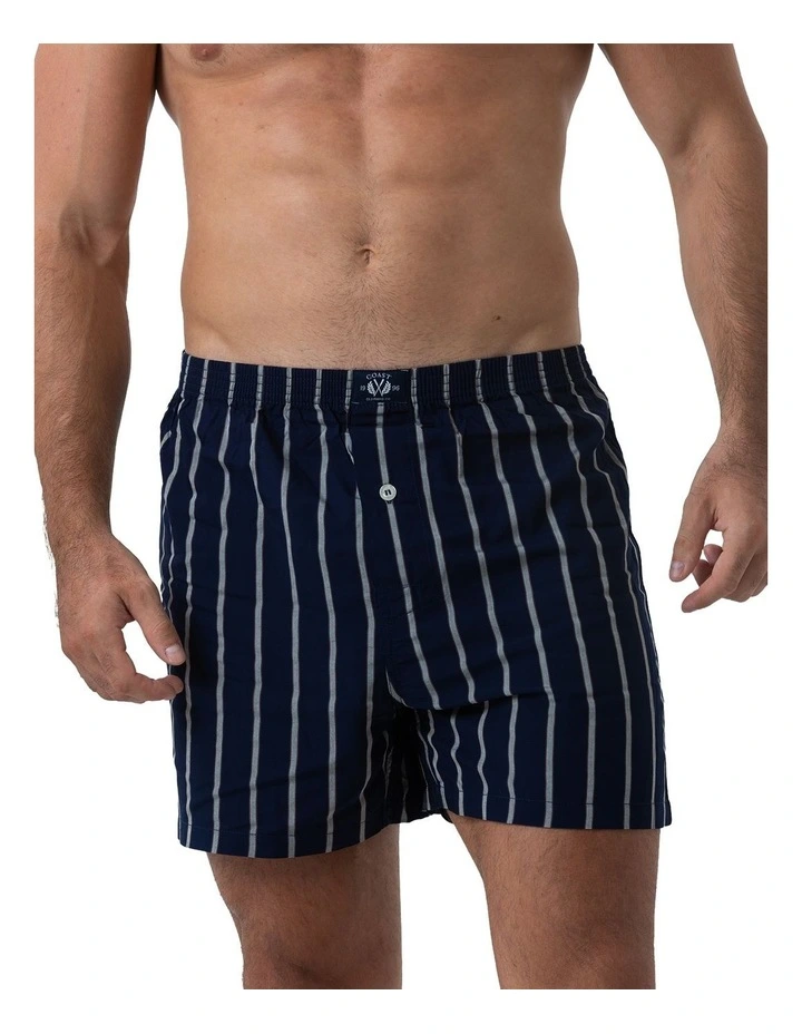 Bamboo Boxers Pack Of 2 in Blue image 2