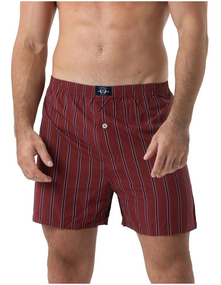 Bamboo Boxers 2 Pack in Red image 4