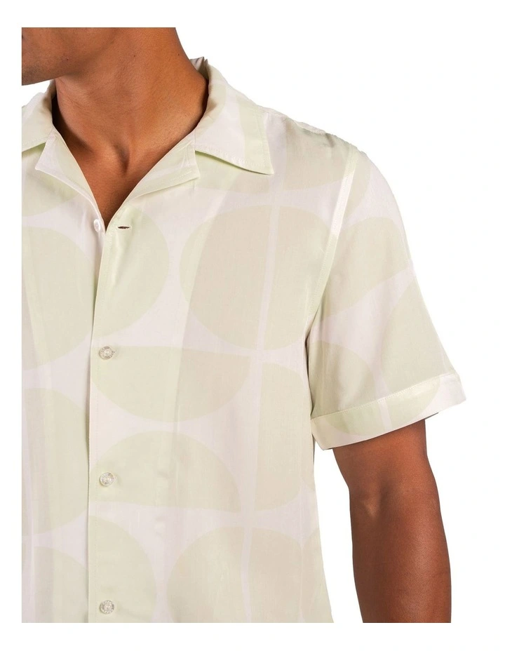 Asparagus Bamboo Shirt in Green image 4