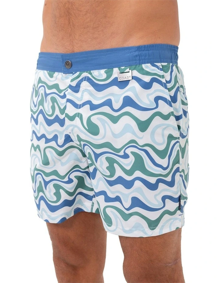 Palm Springs Swim Shorts in Blue image 4