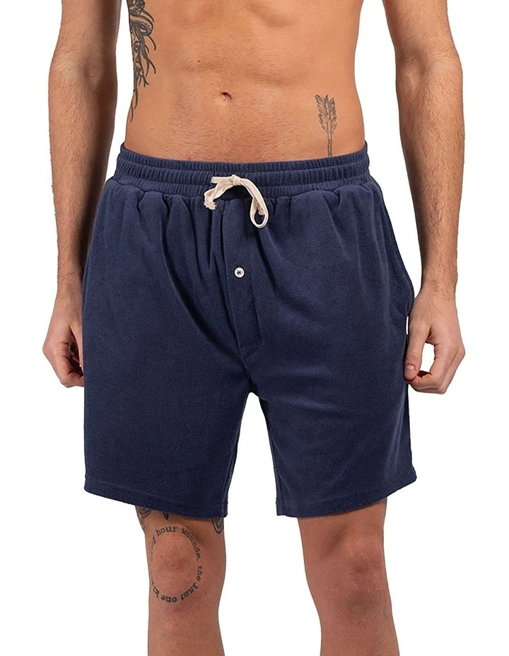 Terry Shorts in Navy image 1