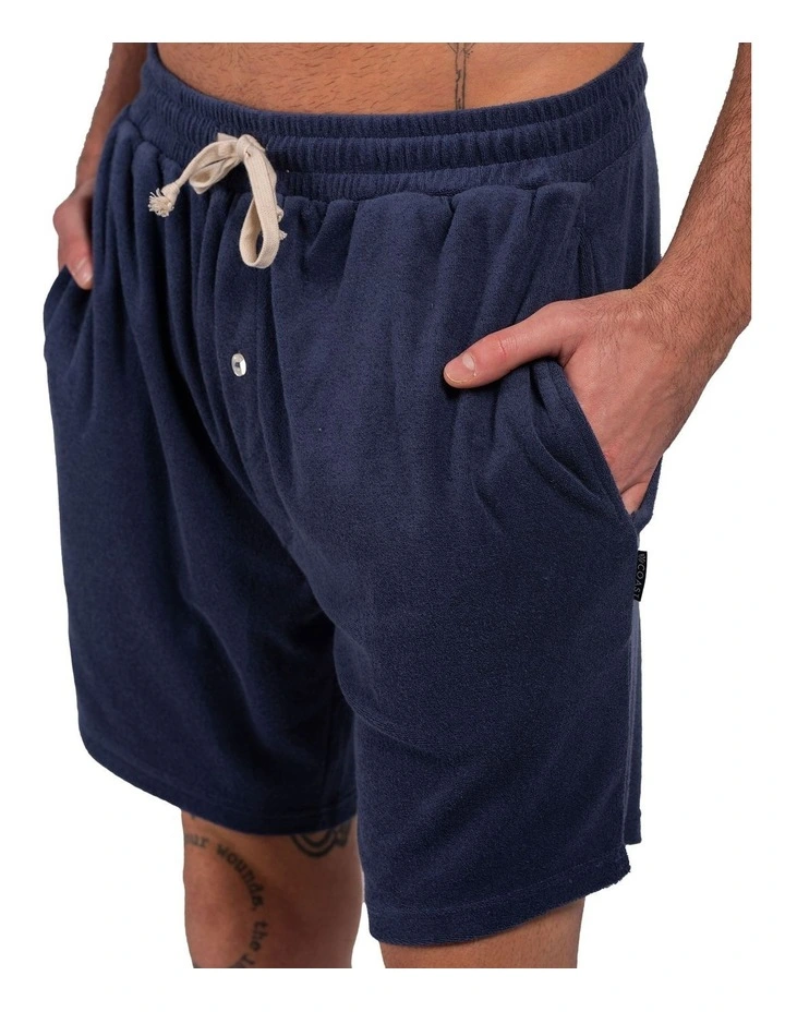 Terry Shorts in Navy image 4