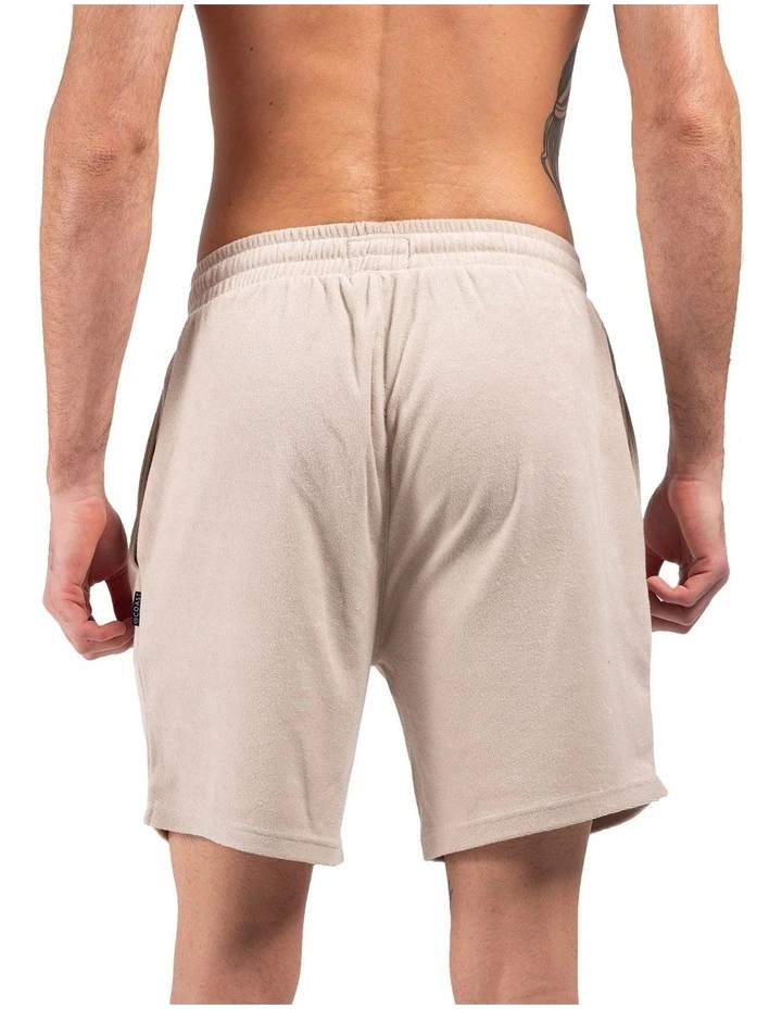 Terry Shorts in Sand image 2