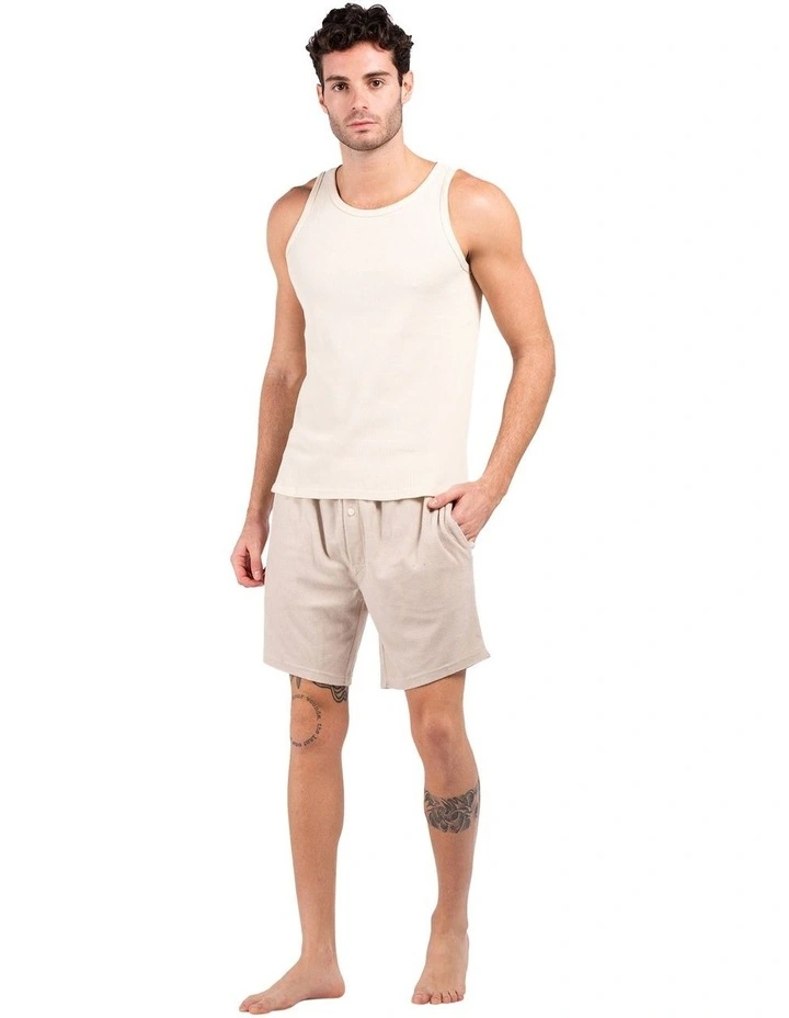 Terry Shorts in Sand image 3