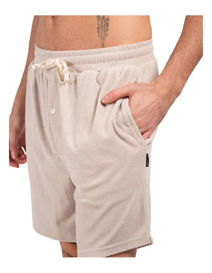 Terry Shorts in Sand image 4