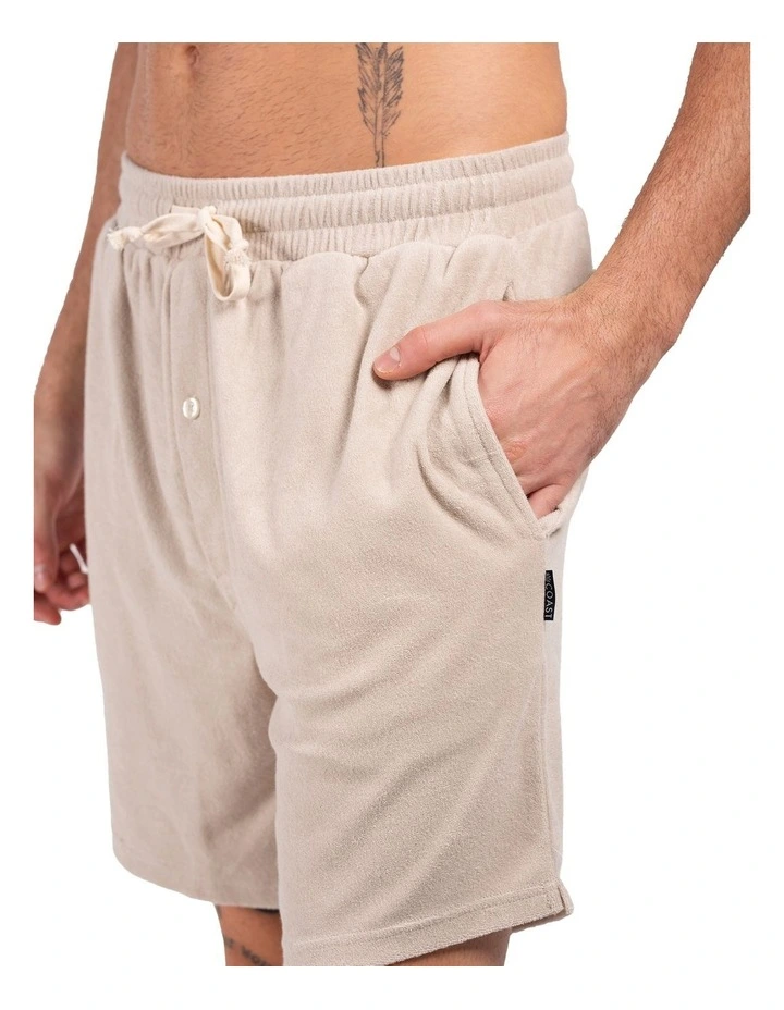 Terry Shorts in Sand image 4