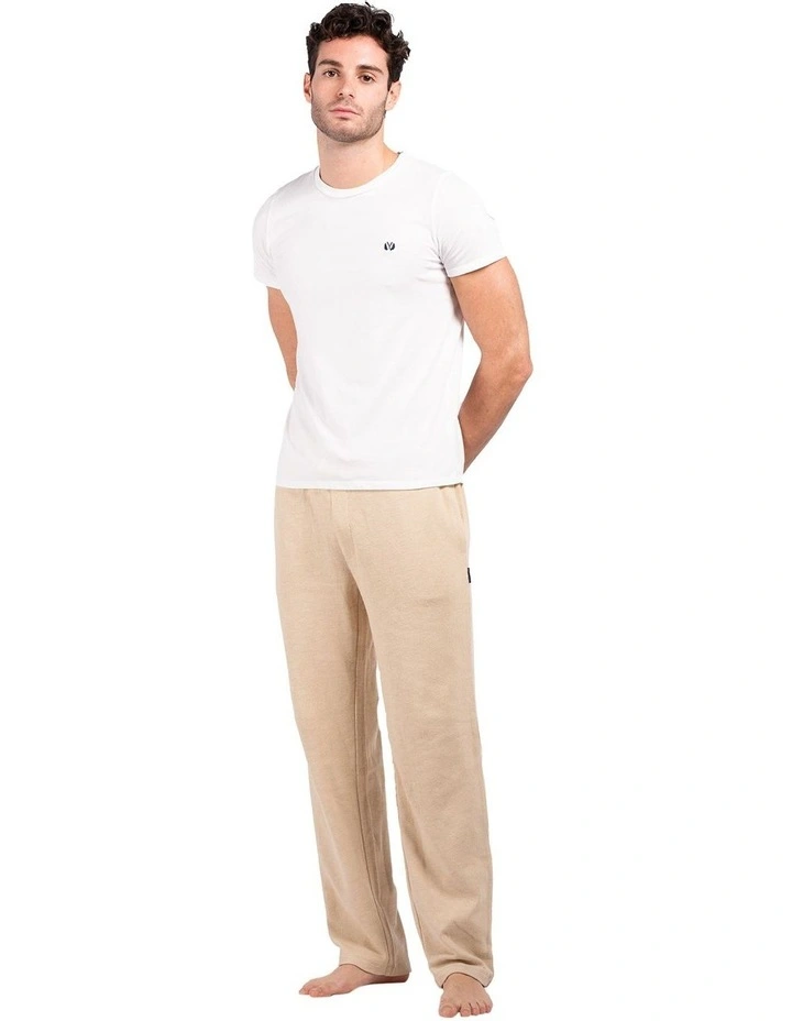 Loose Knit Lounge Pants in Sand image 5