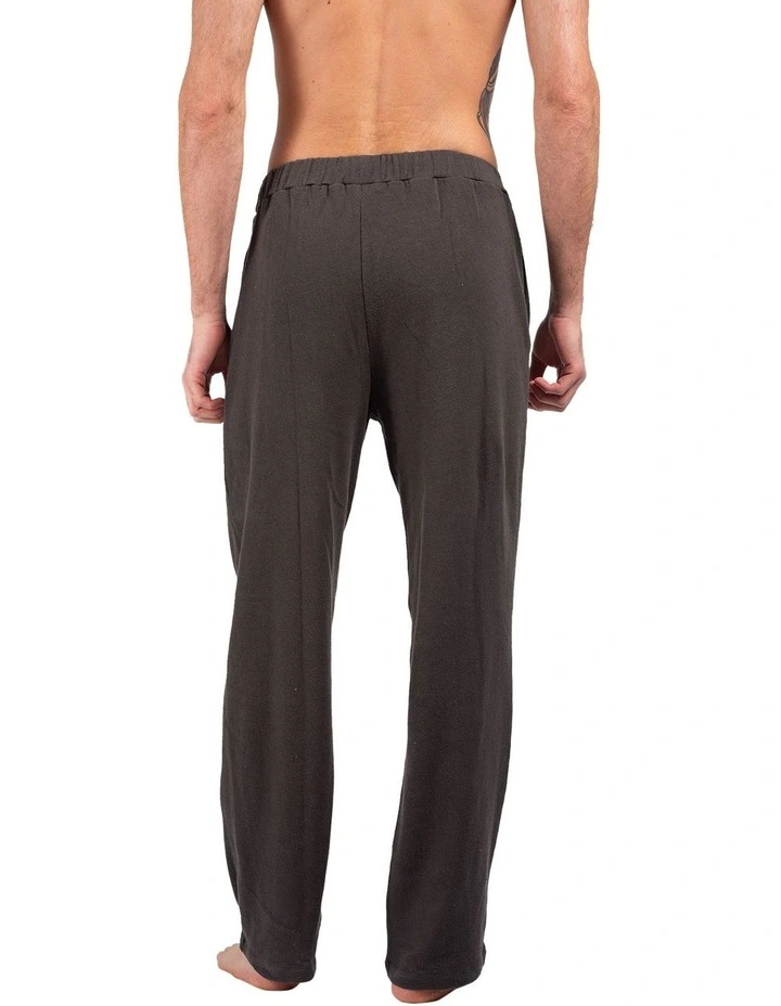 Loose Knit Lounge Pants in Charcoal image 3