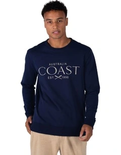 Track Top in Navy
