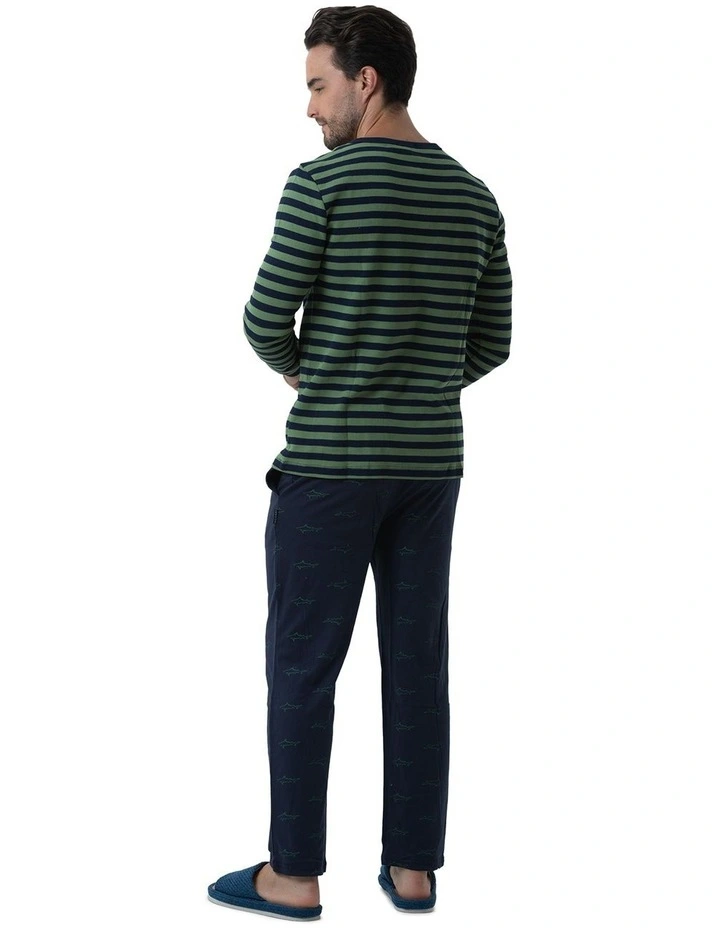 Sharks Pyjamas Set in Multi image 2