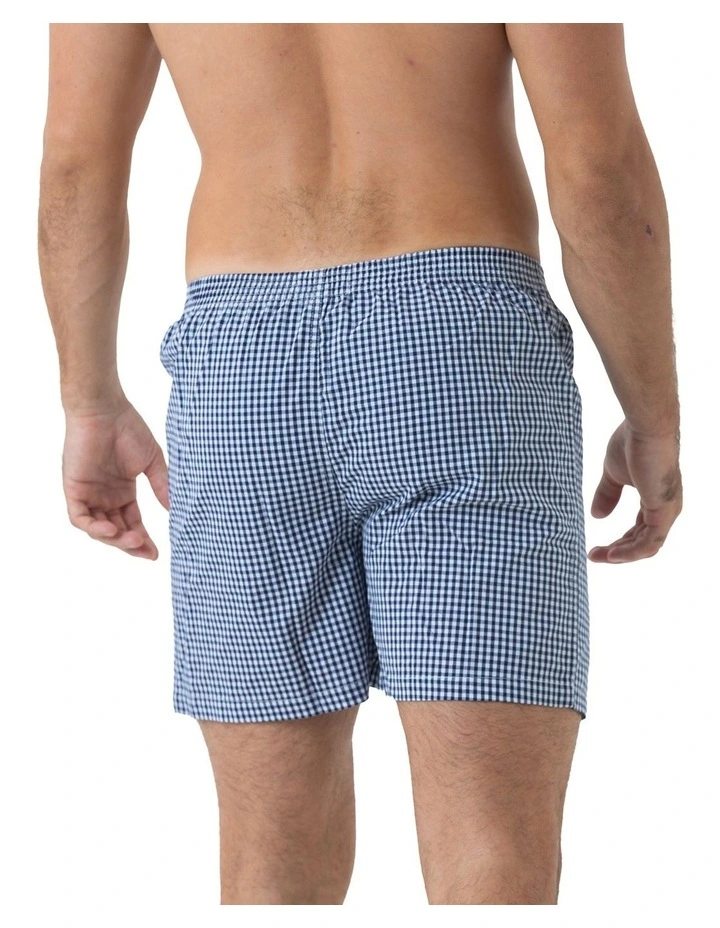 Woven Boxers 2 Pack in Grey image 3