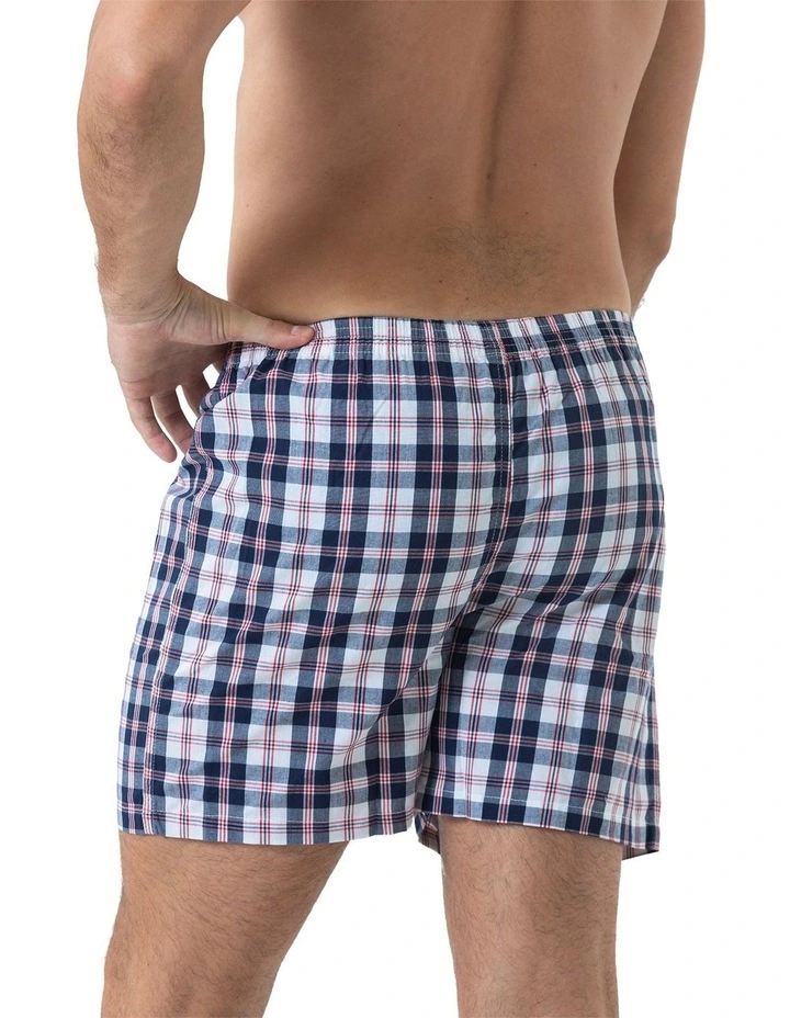 Woven Boxers 2 Pack in Grey image 3