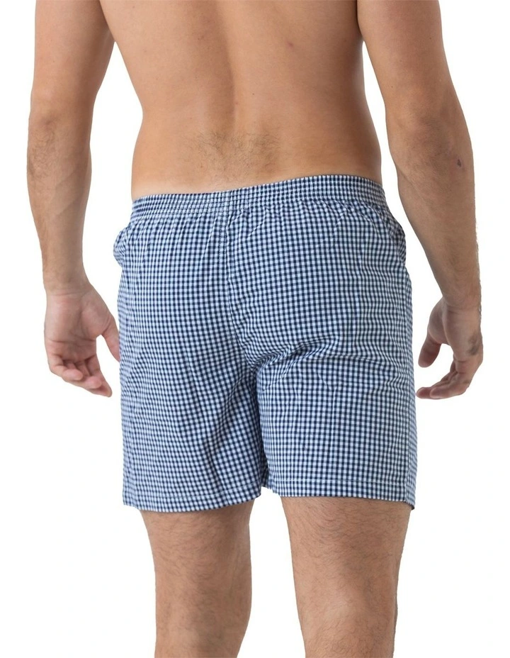 Woven Boxers 2 Pack in Grey image 7