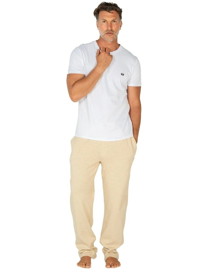 Crew Neck Tee in White image 6