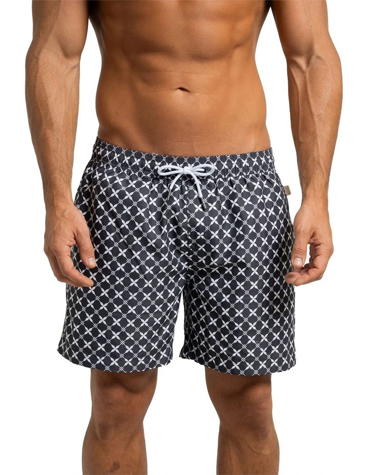 Tuscany Swim Shorts in Charcoal image 1