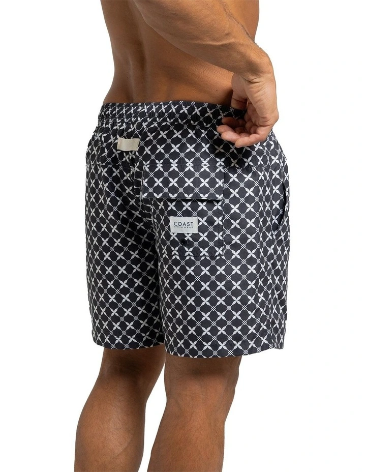 Tuscany Swim Shorts in Charcoal image 2