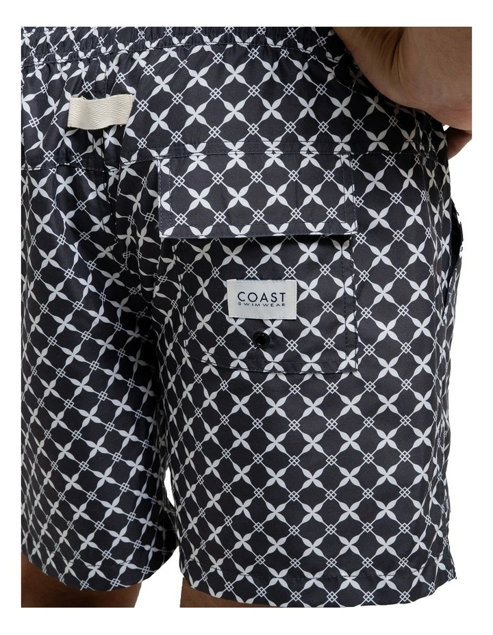 Tuscany Swim Shorts in Charcoal image 4